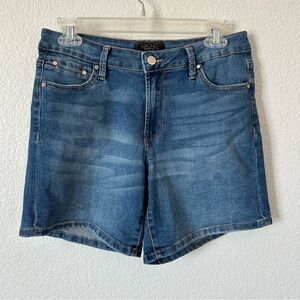RACHEL Rachel Roy Classic Blue High Rise Jean Shorts 90s Inspired Women’s size